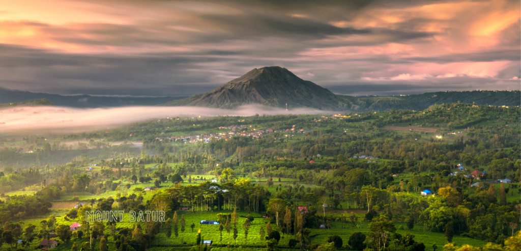 Mount Batur, places to visit in bali for honeymoon