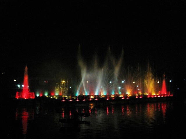 Jawahar Circle Garden Jaipur in night