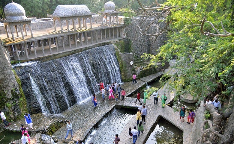 Visit Rock garden of chandigarh