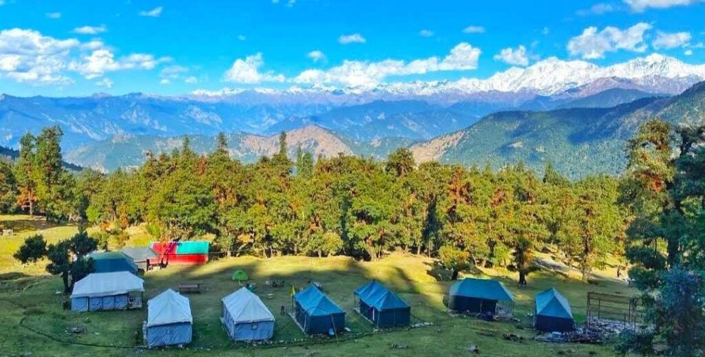 Camp in Chopta